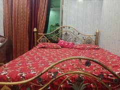 used condition iron bed urgent sale