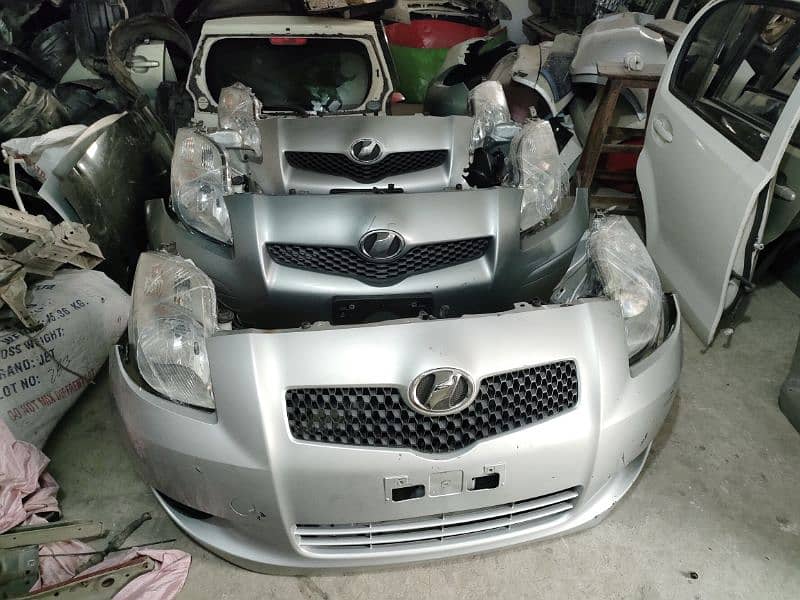 vitz 2009 front original bumper 3