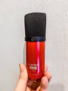 Scarlett focusrite Mic best quality