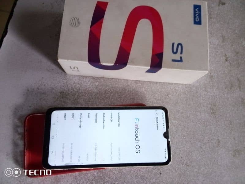 vivo s1 original 4/128 with box 1