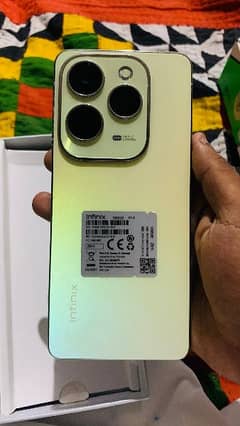 Infinix Hot 40 golden with box charger