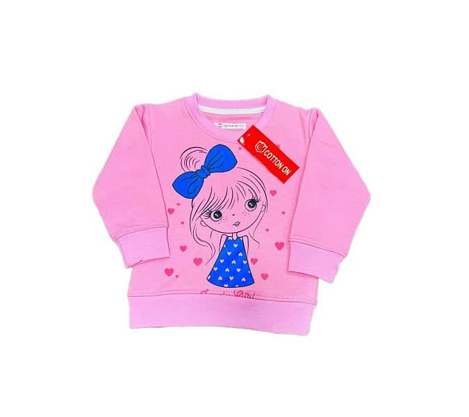 Brand New sweat shirts for girls (whole sale packet also available) 2