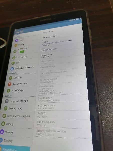 Samsung Galaxy Tab E 9.6, SM-T561 7