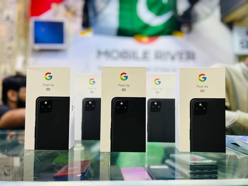 Google Pixel 4a 5G Official Pta Box pack 2