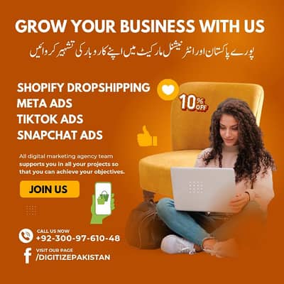 Digital Marketing Shopify Dropshipping