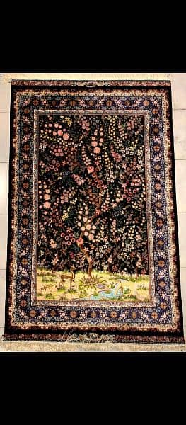 Persian Silk Rugs | Hunting Rugs | Carpets | Wall-hanging Rugs |Qaleen 2