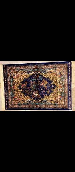 Persian Silk Rugs | Hunting Rugs | Carpets | Wall-hanging Rugs |Qaleen 7