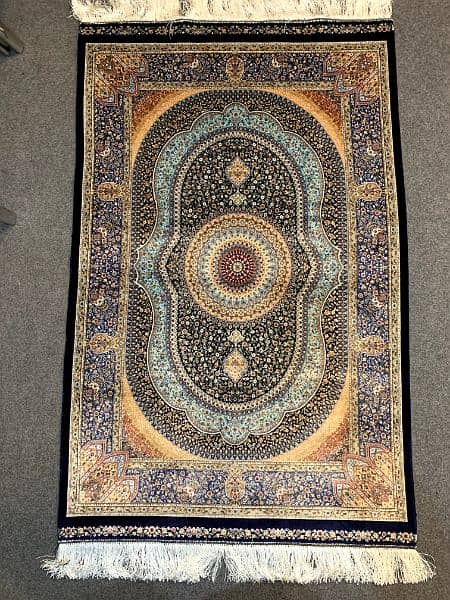 Persian Silk Rugs | Hunting Rugs | Carpets | Wall-hanging Rugs |Qaleen 11