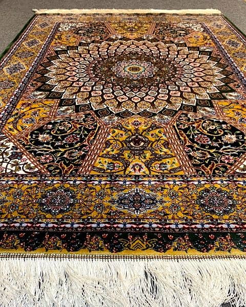 Persian Silk Rugs | Hunting Rugs | Carpets | Wall-hanging Rugs |Qaleen 12