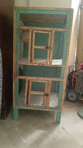 wooden bird cage 1