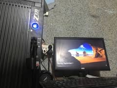 PC with LED monitor( Z230 with AOC led monitor )