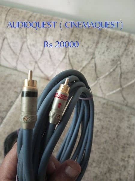 Branded cables ( Klipsch Marantz Yamaha Denon amplifier kef Bose jbl 0