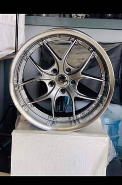 Bbs 18 inch staggered rims and tyres