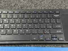 Philips Wireless slim keyboard with touchpad.