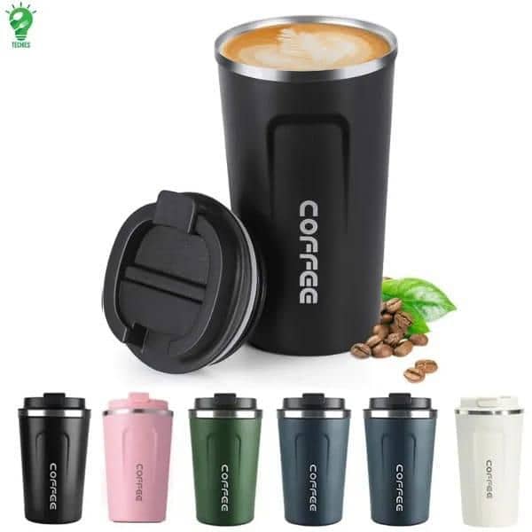 STAINLESS STEEL TEA AND COFFEE Mug 380ml. Free Shipping and cash on dl 2