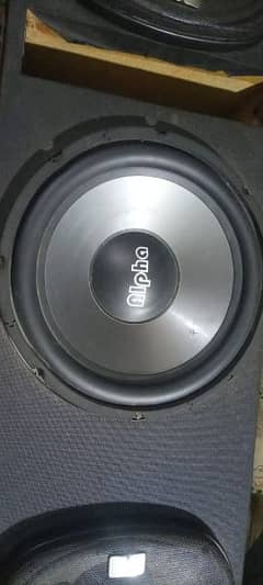 Car Speakers plus Woofer