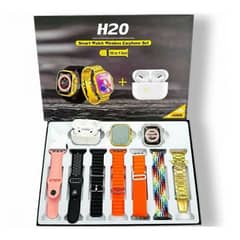 H20 Ultra Smart Watch 10 in 1