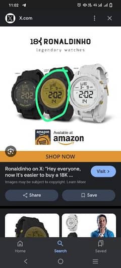 Ronaldinho  fantasy watch