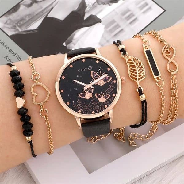 Women Quart Watch Fashion Silicone Band Perfect for Fashionable Design 13