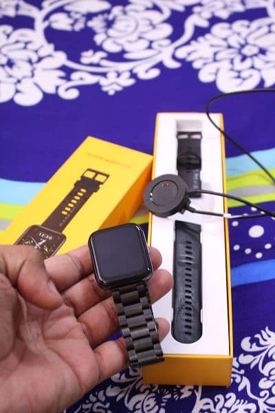 Original Realme watch 2 pro with stainless strap 1