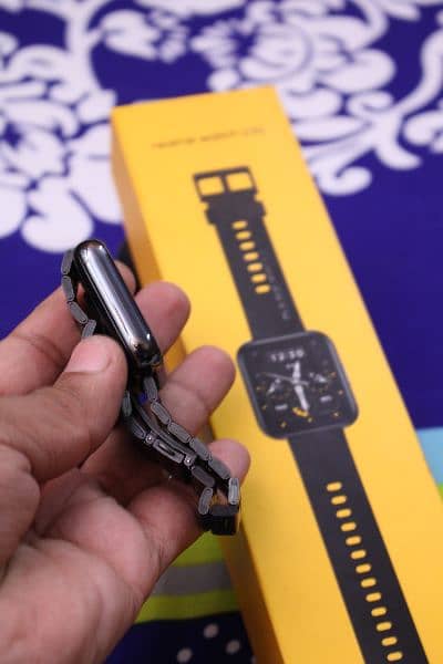 Original Realme watch 2 pro with stainless strap 2