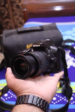 Nikon D5300 with accessories.