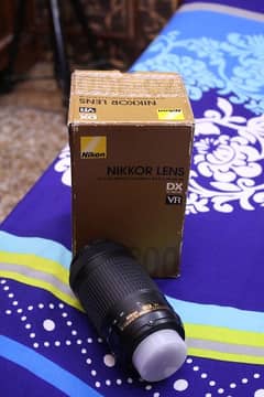 Nikon 70/300mm Dx Vr complete box 0