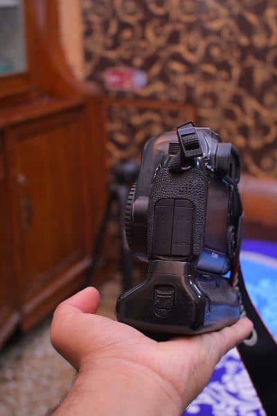 Canon 6D fullframe body with battery grip 6