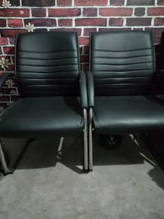 slightly used branded office chairs