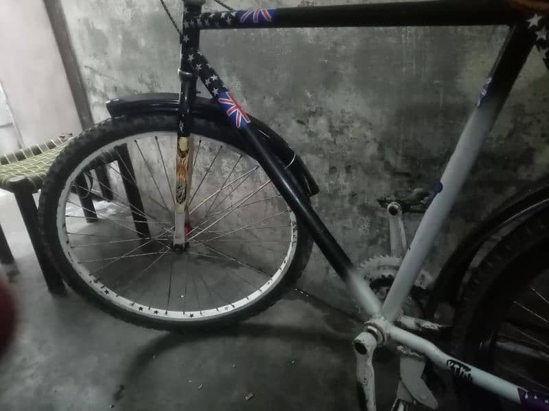 one week use bicycle new condition ger bi ha 3