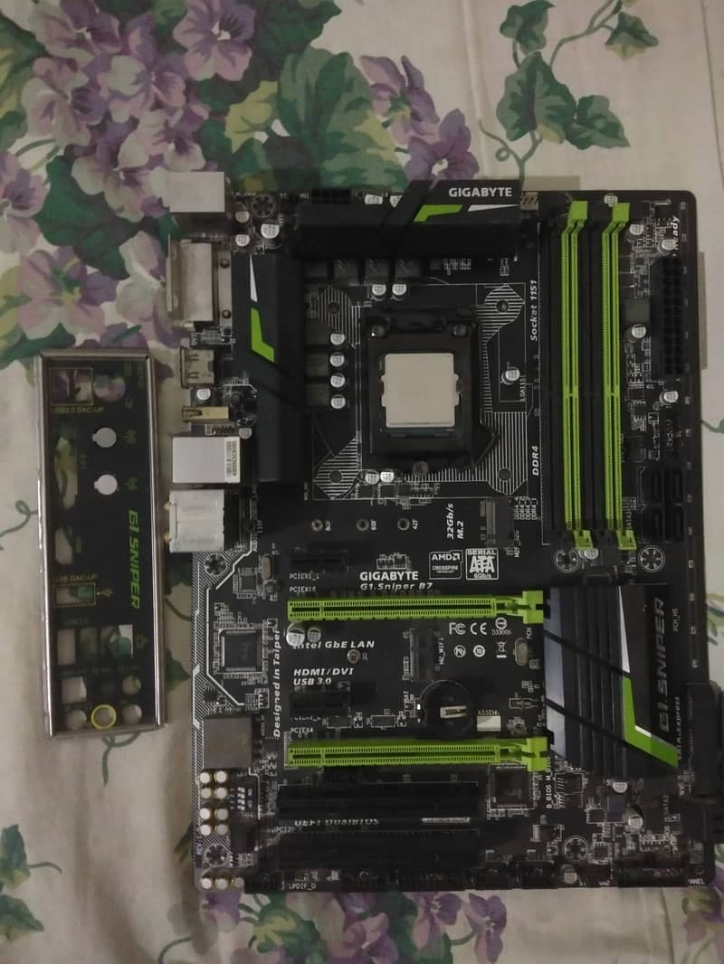 Intel Core i5 6th Gen Processor + Gigabyte 4 Slot Mobo + 16GB DDR4 RAM 2