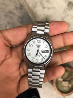 original Seiko5 automatic watch 7s26 movement