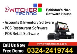 POS Software for Retail, Restaurant, Pharmacy,Garments Shop POS System