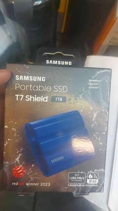 Samsung T7 Shield - 1TB Type C External SSD