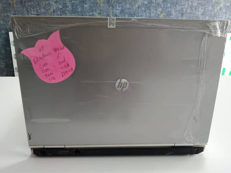 HP ELITEBOOK 8460p CORE i5 GEN. 2nd 4GB DDR3 RAM 64GB SSD 320GB HDD 1