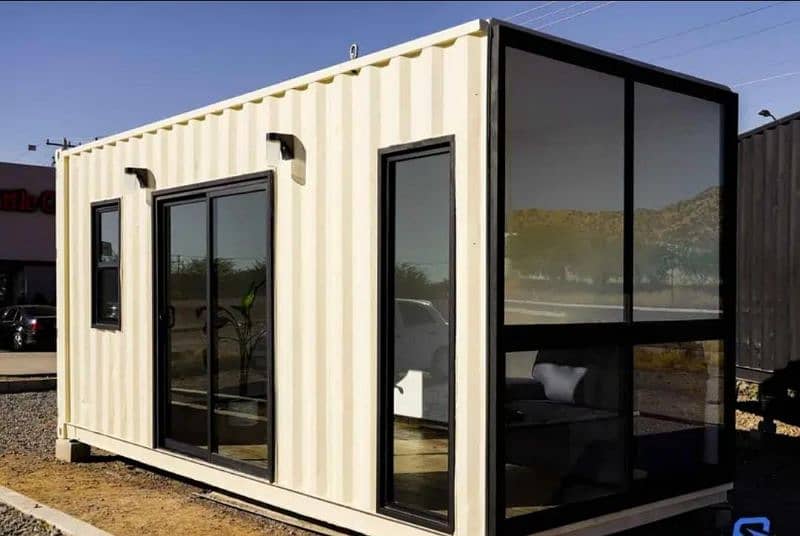 Prefab guard room Container office Porta cabin toilet marketing office 10