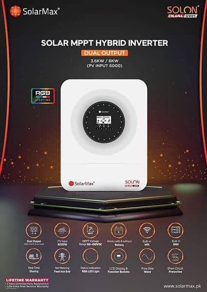 Top Solar Inverter Brand KNOX GROWATT INVEREX residential solar system 2