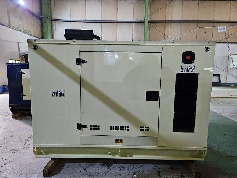 20 Kva UK Technology Generator Set with canopy Available 1