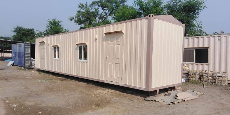 Prefab guard room Container office Porta cabin toilet washroom kitchen 1