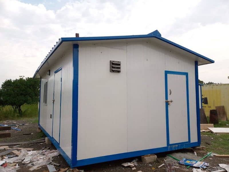 Prefab guard room Container office Porta cabin toilet washroom kitchen 4