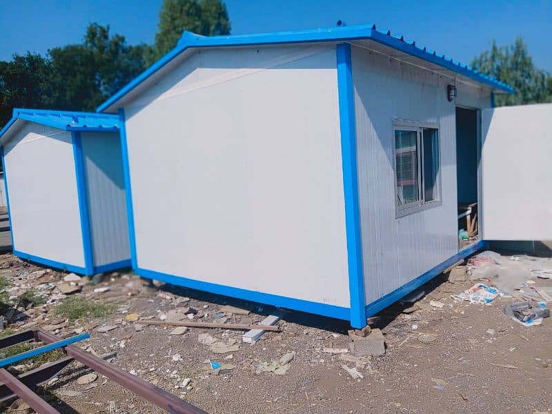 Prefab guard room Container office Porta cabin toilet washroom kitchen 7