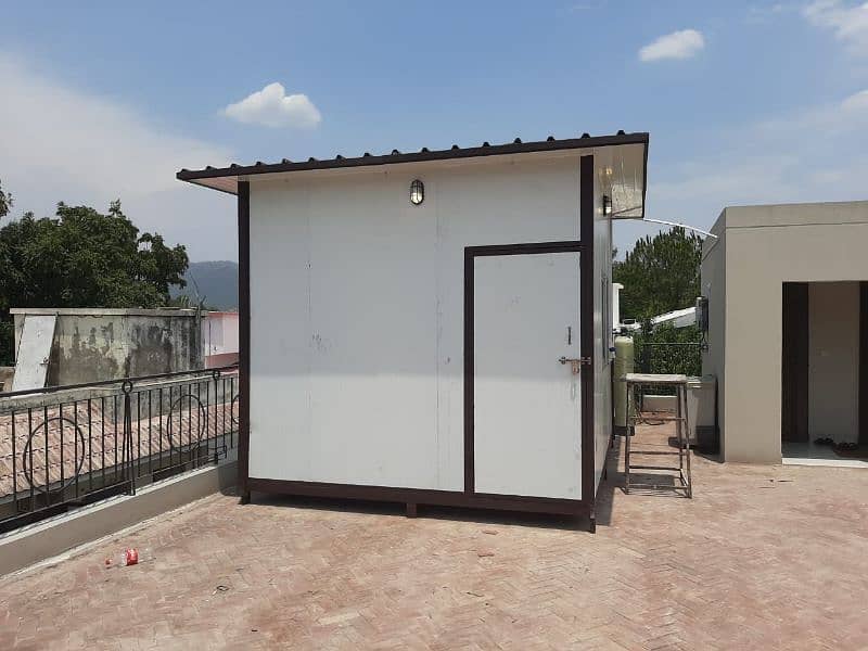 Prefab guard room Container office Porta cabin toilet washroom kitchen 10