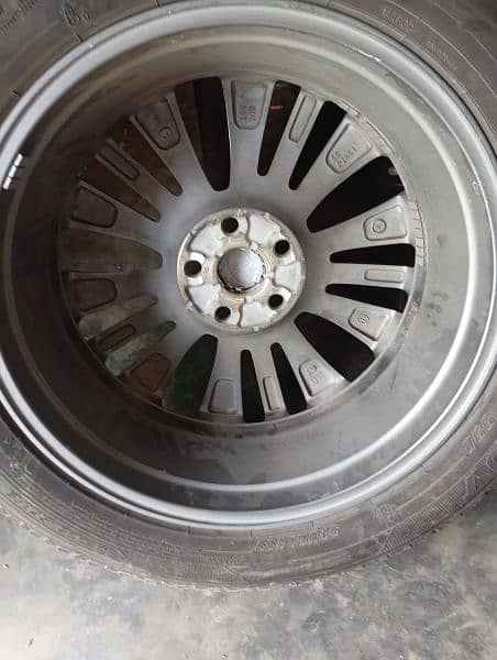 Japan import 19 inches Alloy rims 4