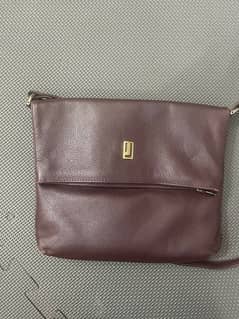 Original Leather crossbody bag jafferjees