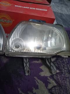 Mehran front and back headlights mehran meter,