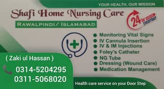 Home Nursing Care In Rawalpindi Islamabad (03145201495) (03115068020)