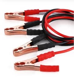 Volmert Auto Heavy Duty Jumper Cables 1 Gauge 10Ft 3000AMP with Carry