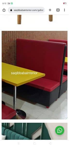 Sofa Set High Back Cafe Fast Food Marquee -Restaurant Hotel Cafe Banq 17