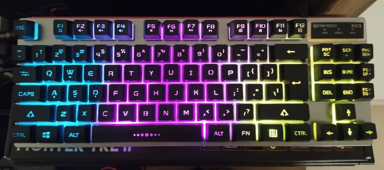 Fantech K613 TKL Tournament Edition RGB Gaming Keyboard 9