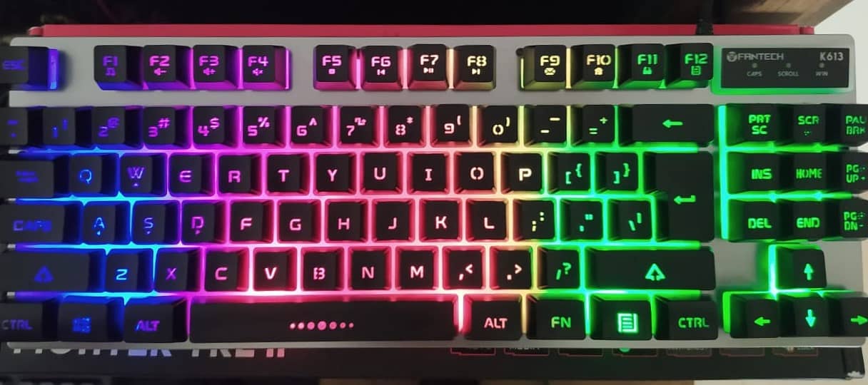 Fantech K613 TKL Tournament Edition RGB Gaming Keyboard 10